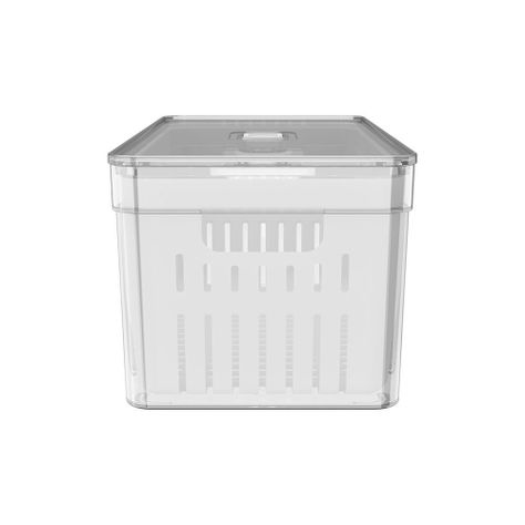 Organizador De Refrigerador Con Tapa Clear Fresh 30 x 15 x 13 Cm-3