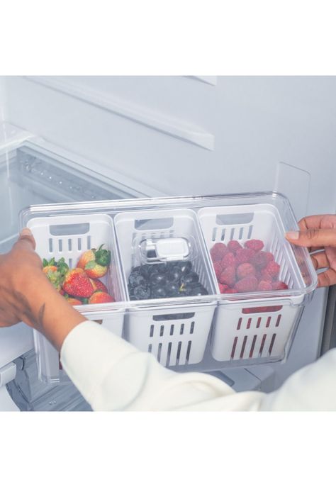 Organizador Clear Fresh 3 Cestas 5 lt Ou-1