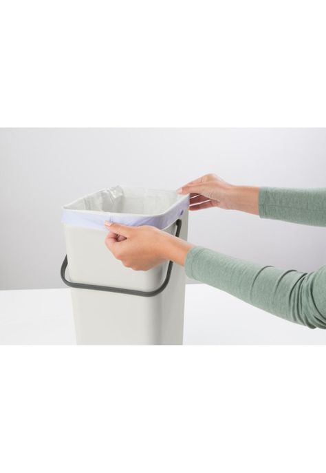 Basurero Sort & Go 16 Lt Light Grey-3