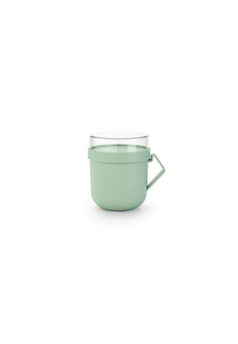 Taza para sopa Make & Take 0,6 L plástico - Jade Green-0