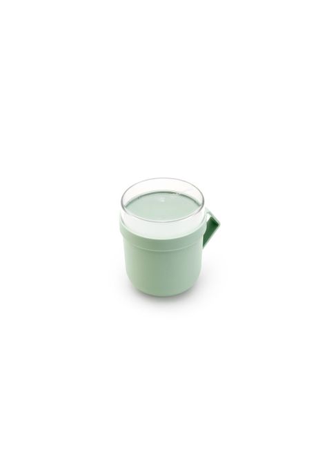 Taza para sopa Make & Take 0,6 L plástico - Jade Green-1