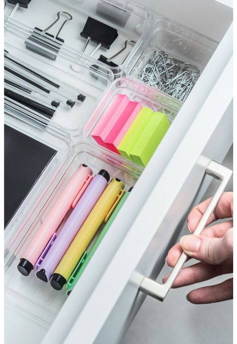 Organizador De Cajón Clear 15 x 15 x 5,6 Transparente-1