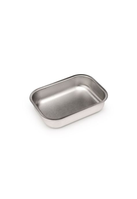 Contenedor para almuerzo Make & Take mediano acero inoxidable - Matt Steel-2