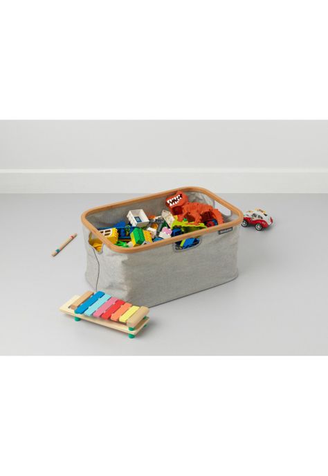 Canasto plegable para la lavandería 40 Lt Grey-3