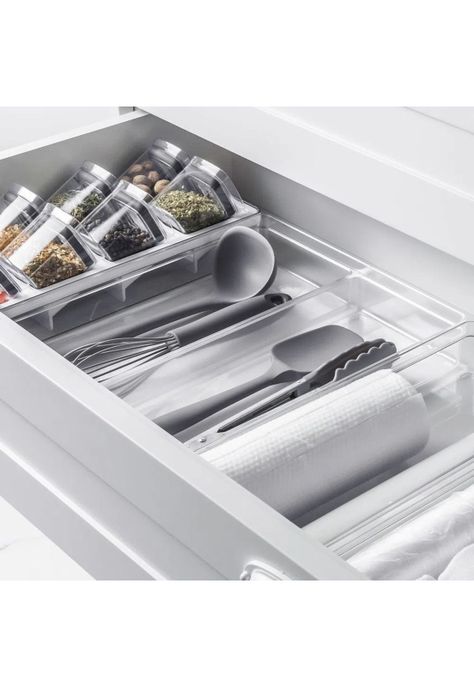 Organizador De Cajón Clear  37,5 X 30 X 5,6 Transparente-1