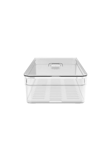 Organizador de Refrigerador Clear Fresh Con Tapa 30 x 15 x 7 cm-3