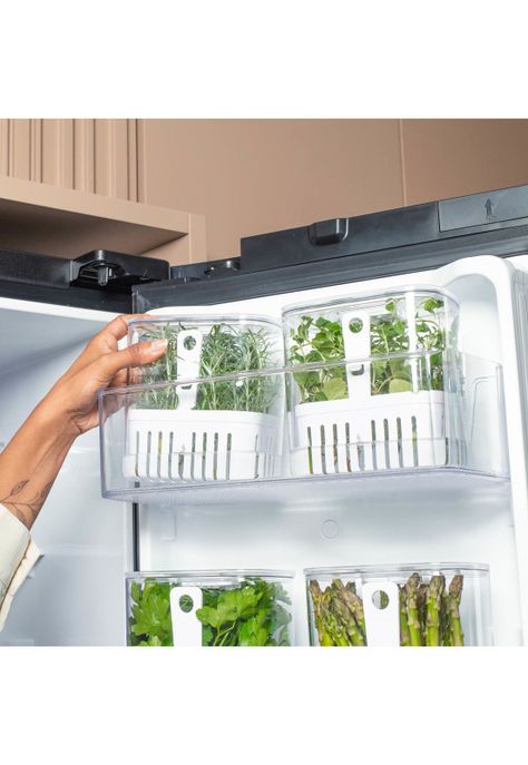 Organizador de condimentos refrigerador Clear fresh 1,5 lt Ou-1
