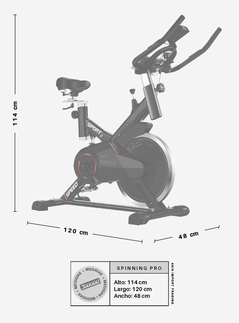 Bicicleta Spinning Pro-4