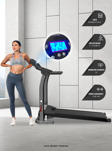 Trotadora TREADMILL II Negra-1