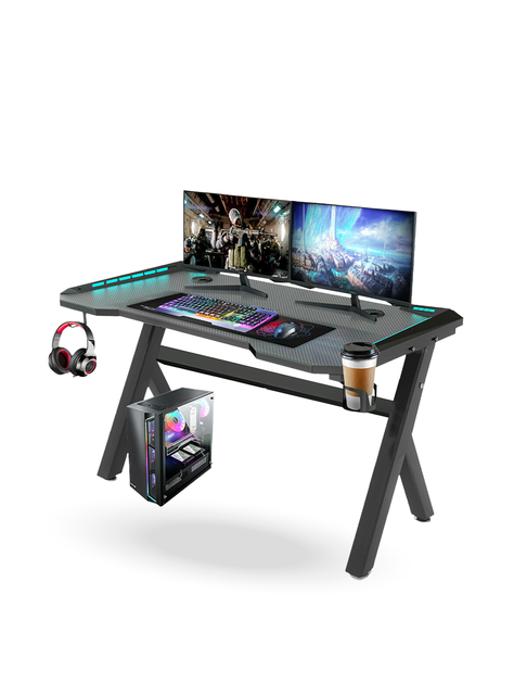 Escritorio Gamer RGB Pro 120 cm-0