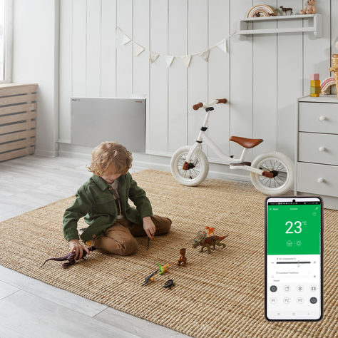 Calefactor Estufa Eléctrica WIFI Stellar 1000W-1