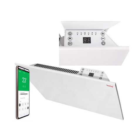 Calefactor Estufa Eléctrica WIFI Stellar 1000W-2