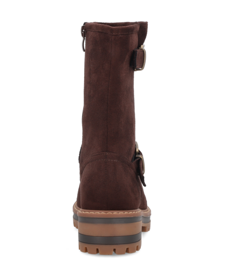 BOTIN MUJER BROWN RT9205-1CF STYLO SHOES-4
