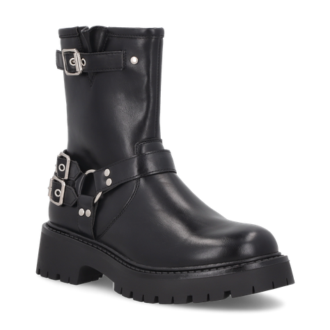 BOTIN MUJER BLACK B046 STYLO SHOES-0