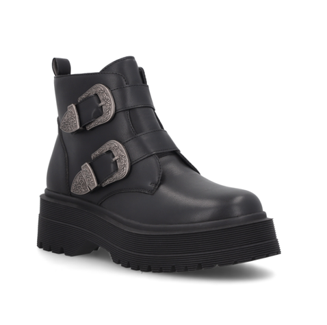 BOTIN MUJER BLACK RT26156-4  STYLO SHOES-0