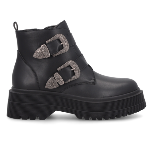 BOTIN MUJER BLACK RT26156-4  STYLO SHOES-1