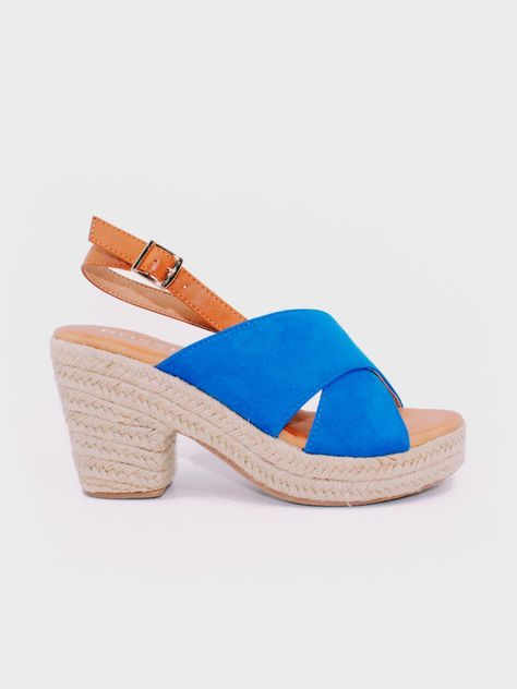 Sandalia Void azul Stylo Shoes-0