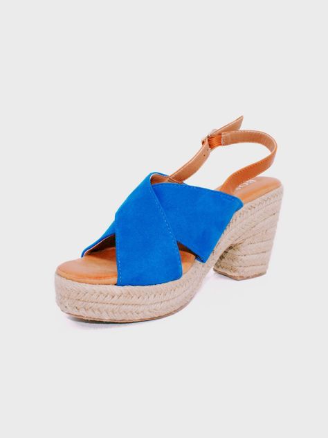 Sandalia Void azul Stylo Shoes-2