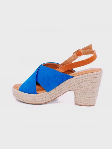 Sandalia Void azul Stylo Shoes-3