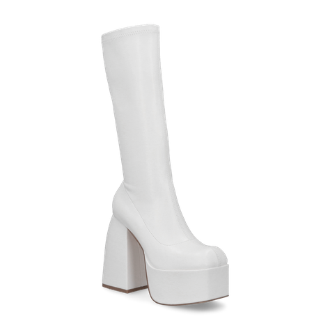 BOTA MUJER BLANCO B061 STYLO SHOES-0