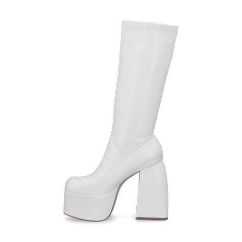 BOTA MUJER BLANCO B061 STYLO SHOES-2