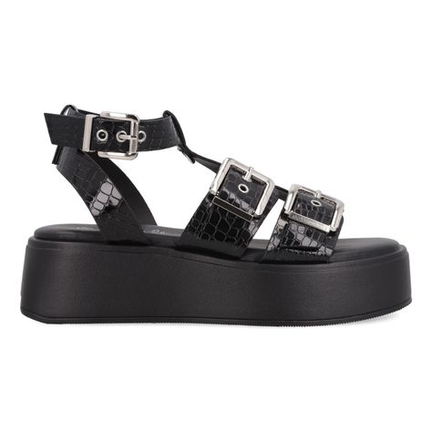 Sandalia Mujer Negro HY22499-1