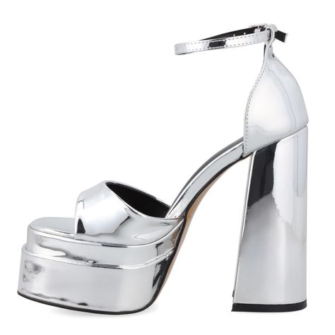 Sandalia Mujer Silver 2280-2-3