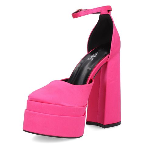 Sandalia Moda Mujer Fucsia 2280-B7-4