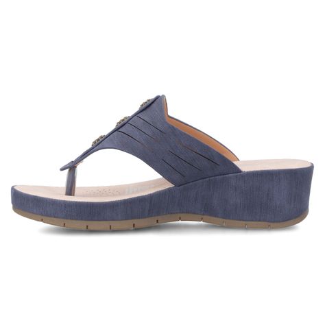 Sandalia Mujer Navy ST2445 Stylo Shoes-4