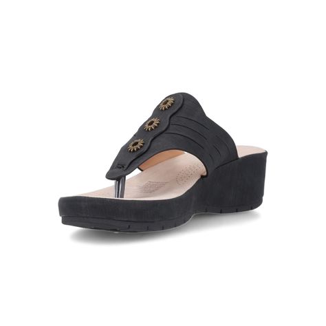 Sandalia Mujer Black ST2445 Stylo Shoes-1