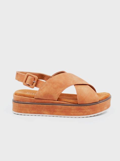 Sandalia Coca café Stylo Shoes-1