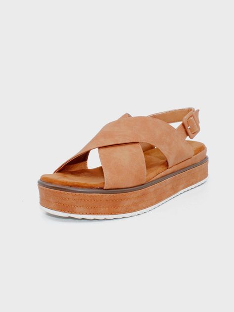 Sandalia Coca café Stylo Shoes-2