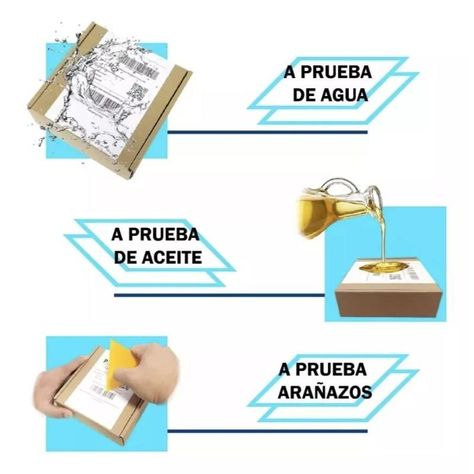 Etiquetas Térmicas Autoadhesivas Rollo 100 X 150 Mm 500 Unid-4