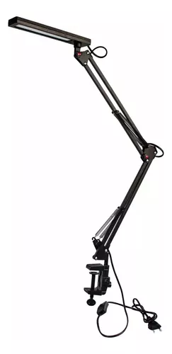 Lámpara Flexible Led Con Clip Escritorio Estudio Dibujo -0