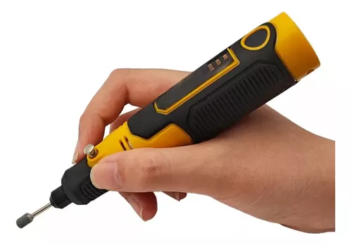 Mini Dremel Inalámbrico Recargable 3.6v Maleta 35 Piezas-0