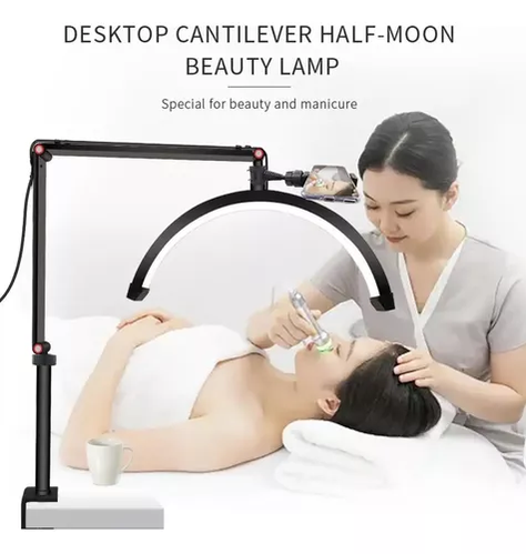 Lámpara Led Gancho De Mesa Para Lashista Manicurista-3