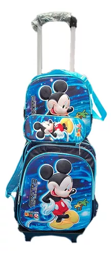 Bolso 3 En 1 Lonchera Y Cartuchera Niño/niña-0