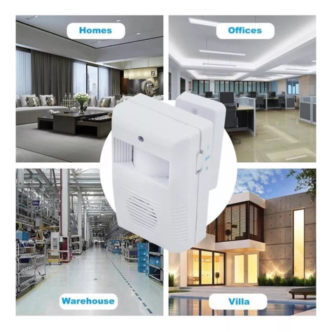 Timbre Con Sensor De Movimento Para Negocios Y Locales-6