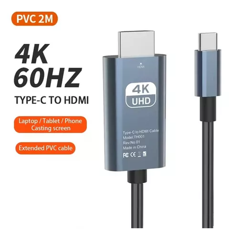 Adaptador Cable Usb Tipo C 3.1 A Hdmi / Usb-c Hdmi-2