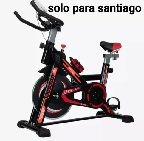Bicicleta Estática Con Pantalla Digital Solo Para Santiago-2
