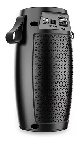 Parlante Bluetooth Portatil Luz Led Con Bajo Reproductor-1