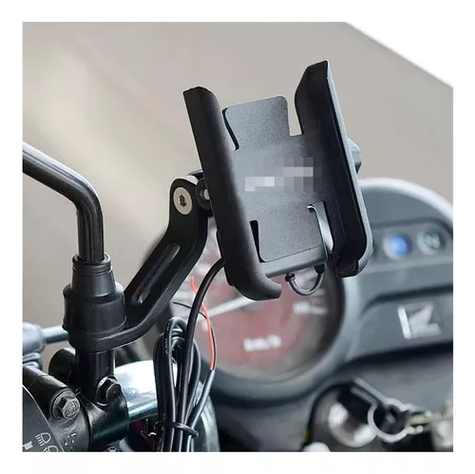 Soporte Base Para Moto Teléfono Metalica Resistente-5