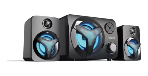 Parlantes 2.1 Aux Pc Con Bajo Portátiles Multimedia Bocinas-1