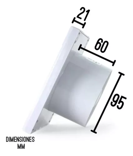 Extractor De Aire 16w 4 Pulgadas Baño Cocina Oficina-3