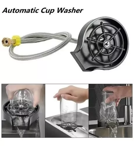 Lavador Limpiador De Vasos Griferia Para Lavaplatos Cocina-3