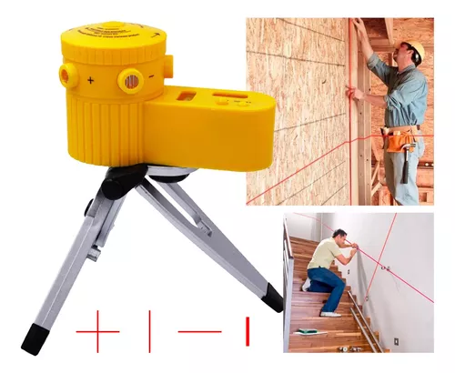 Nivel Láser Con Trípode Profesional Cuatro En Uno-5