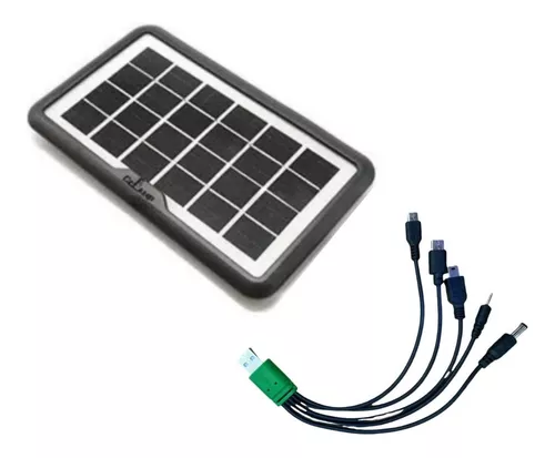 Cargador Multipropósito Solar Portátil / 8 W-1