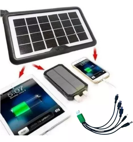 Cargador Multipropósito Solar Portátil / 8 W-4