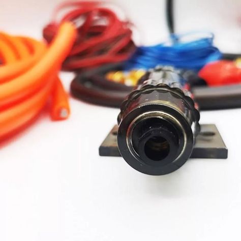 Kit Cables 1000w Auto 4ga Para Amplificador Subwoofer-1