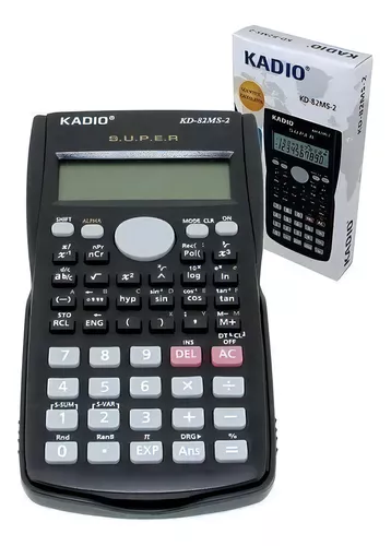 Calculadora Cientíica 240 Funjciones Kadio Kd-82ms A Pilas-0
